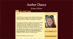 Desktop Screenshot of amberldance.com